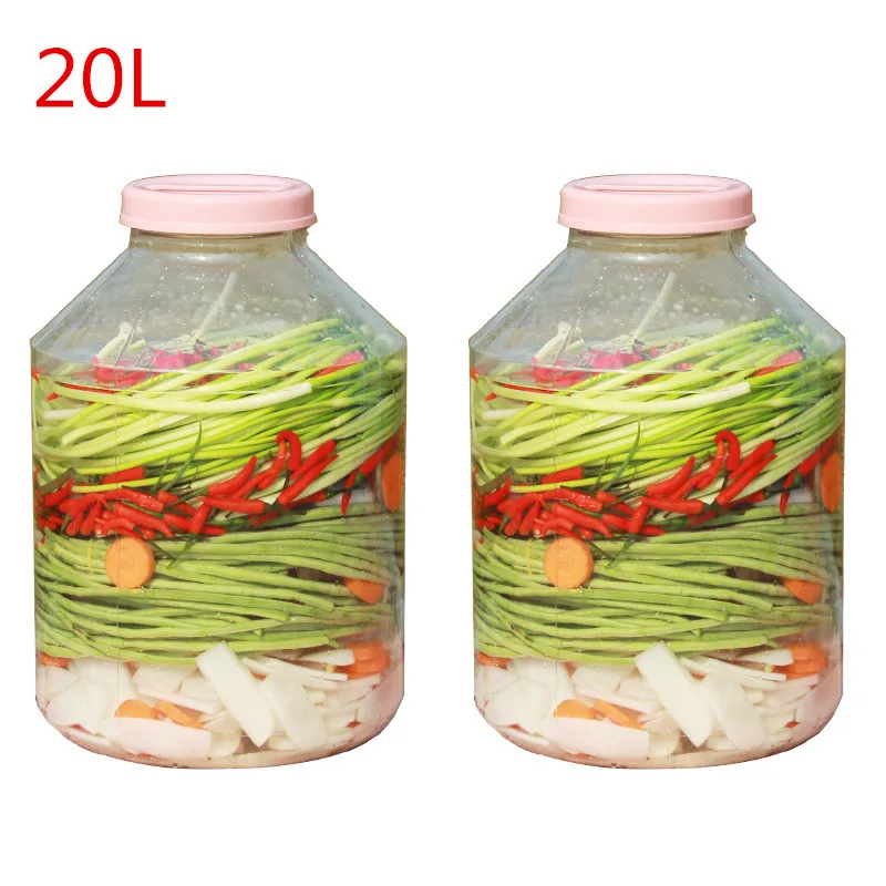 

20L sealed Food Grade PC plastic jar Fruit enzyme fermenter Household water wine honey kimchi container high quality