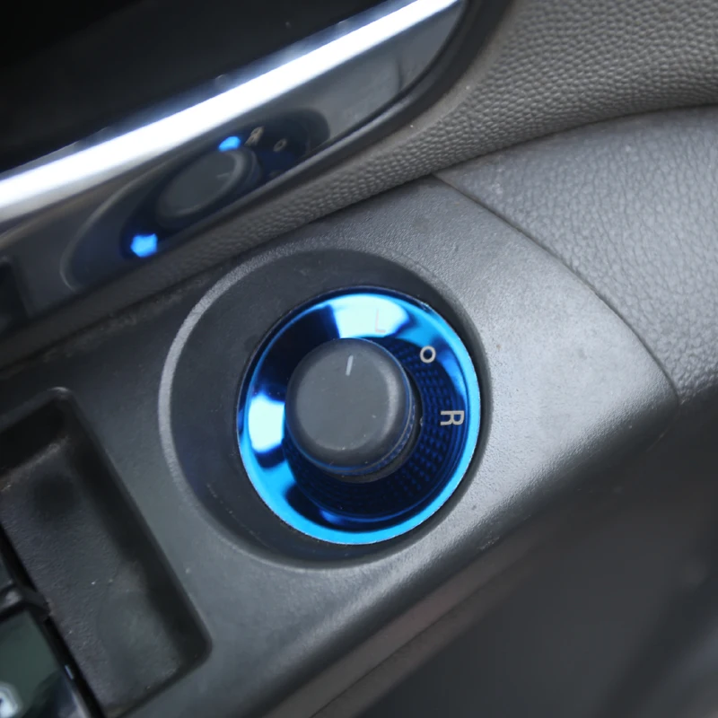 

Stainless Car Rearview Rear View Mirror Knob Circle Stickers for Chevrolet Cruze Malibu Trax for Opel Mokka ASTRA J Insignia