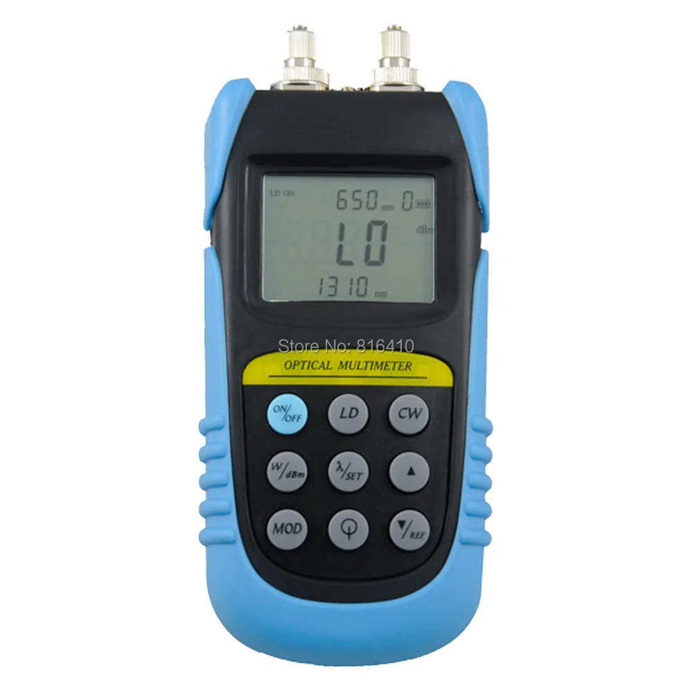 Fiber Optical Multimeter With Integrated Function Of 70 t0 +6db Optical
