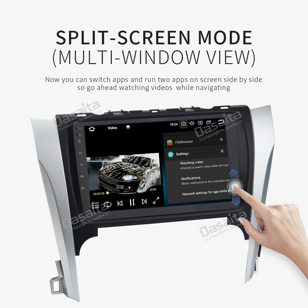 Excellent Dasaita 10.2" Android 9.0 Car GPS Radio Player for Toyota Camry 2012 2013 2014 with Octa Core 4GB+32GB Auto Stereo Multimedia 13 Excellent Dasaita 10.2" Android 9.0 Car GPS Radio Player for Toyota Camry 2012 2013 2014 with Octa Core 4GB+32GB Auto Stereo Multimedia 13