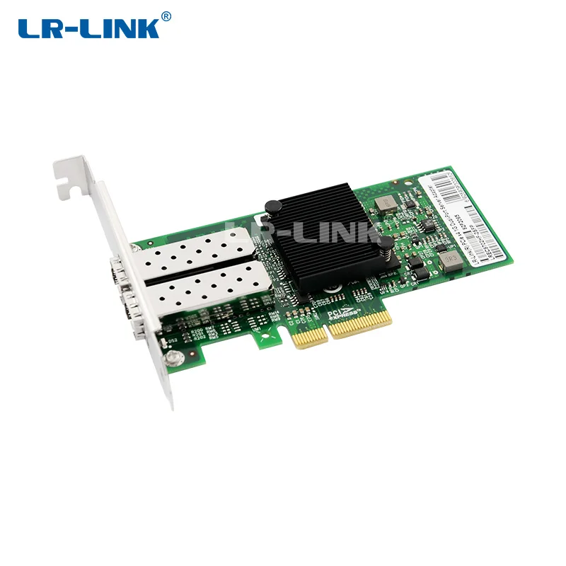 LR LINK 9702HF 2SFP Dual Port Gigabit Ethernet Network Card NIC PCI Express Fiber Optical Lan 1