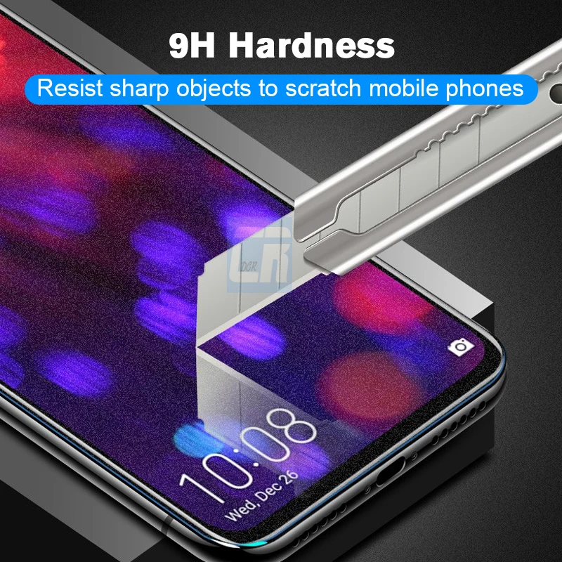 Закаленное стекло 9D без отпечатков пальцев для Huawei P30 P20 P40 Lite матовая Защита