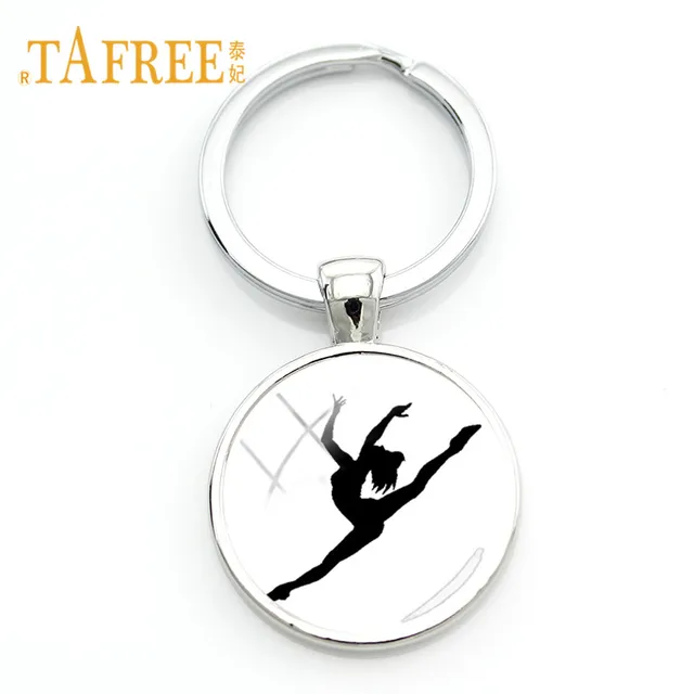 Buy TAFREE Customized Gym Club Gymnastics Keychain