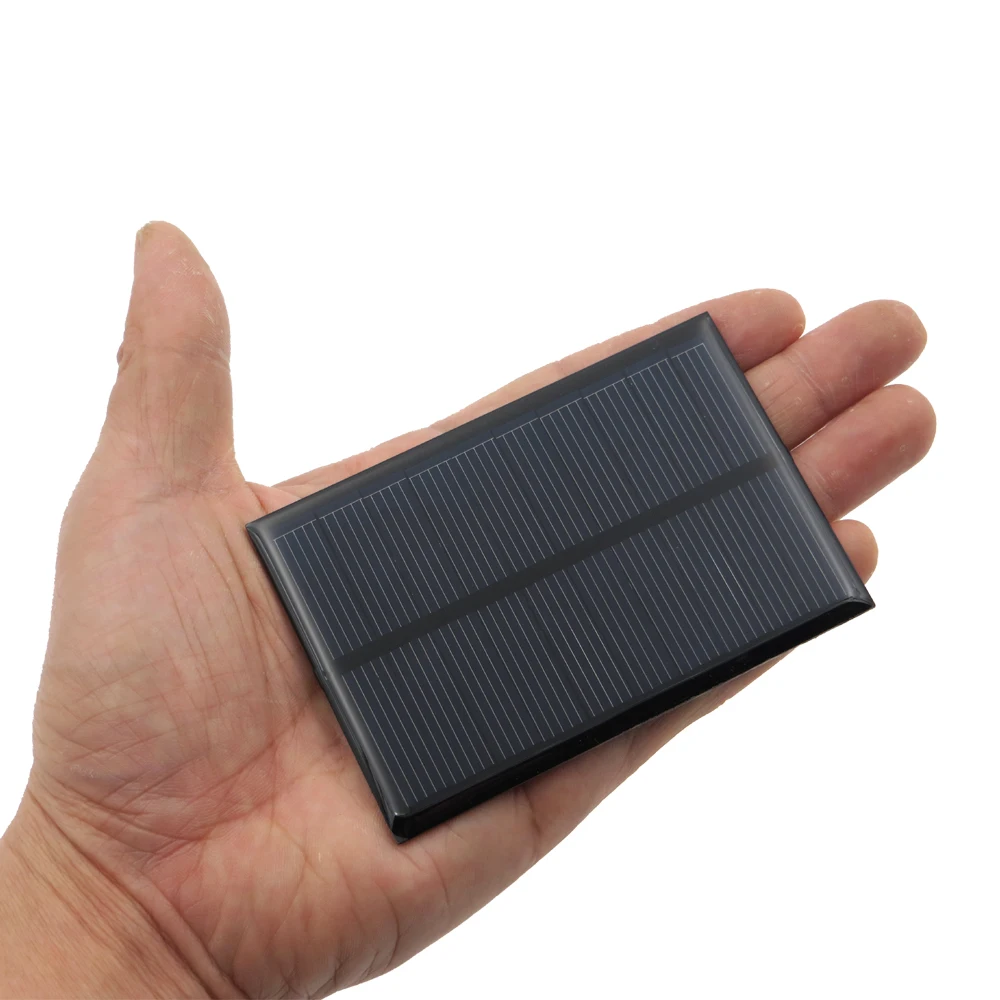 5 в 150 мА 0,75 ватт Удлинительный провод поликристаллический кремний DIY зарядное устройство маленькая мини солнечная батарея панель образование 5 в вольт