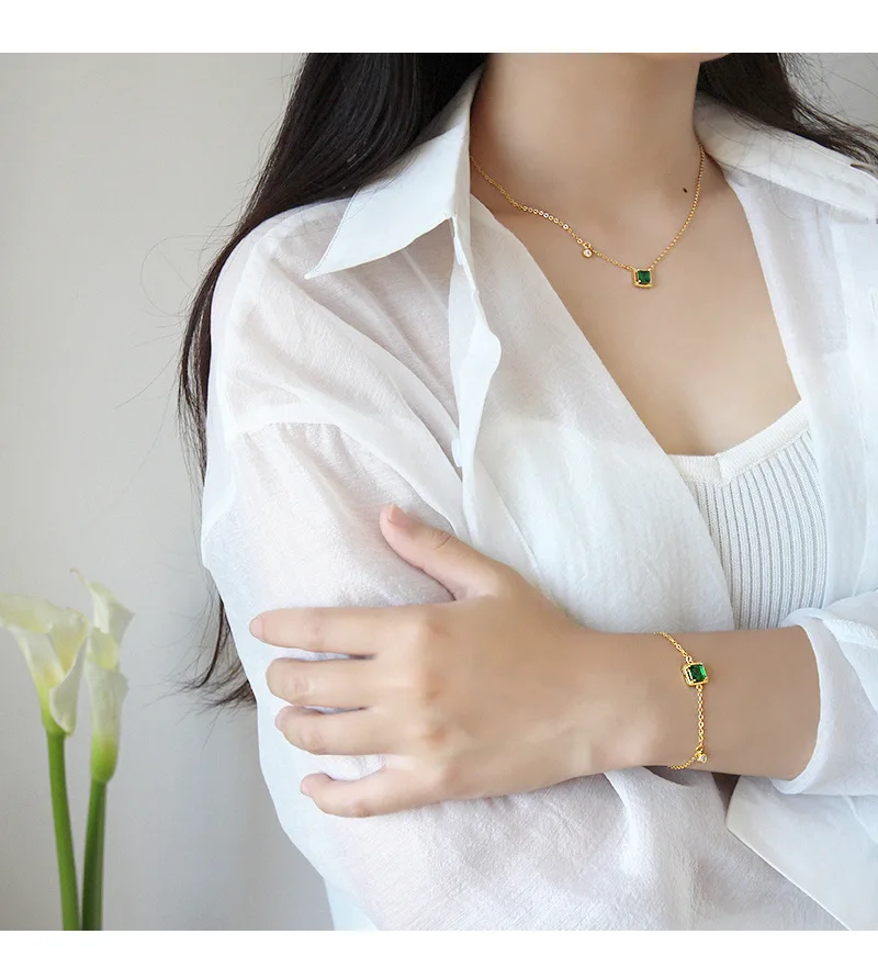

ZTUNG ZLS9 Green 2019 jewelry plant bracelet Jewelry bangles have packing very good wonderful jewelry Women gift jewelry