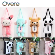 Overe 1 компл. Автомобиль мультфильм коробка ткани Висячие бумажный мешок для Kia Rio Ceed Cerato Sorento Mazda CX-7 6 Mini Cooper R56 F56