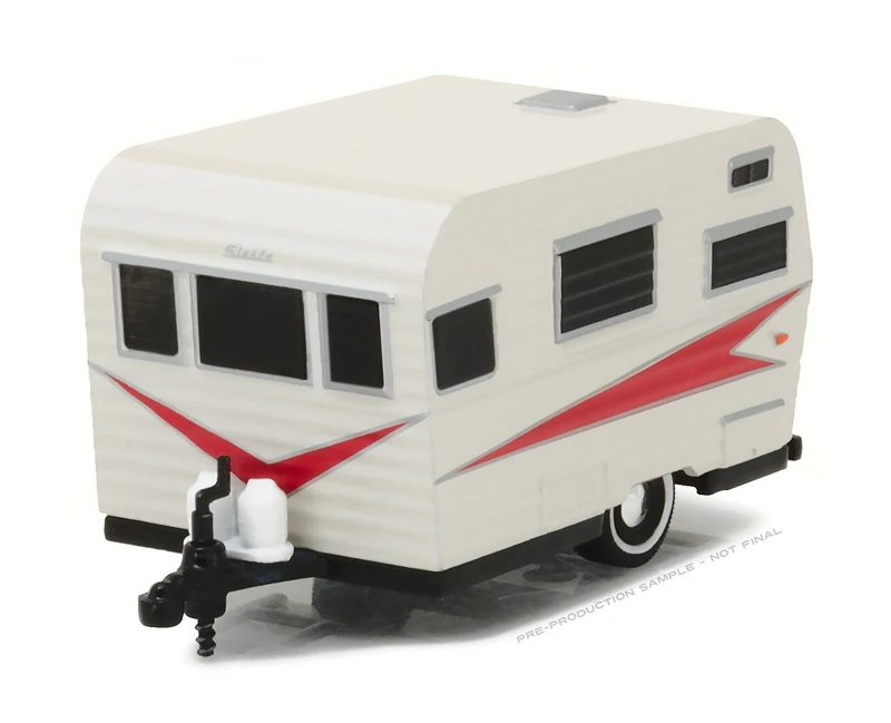Зеленый светильник 1:64 1959 Siesta Travel Trailer бутик легкосплавный автомобиль игрушки для