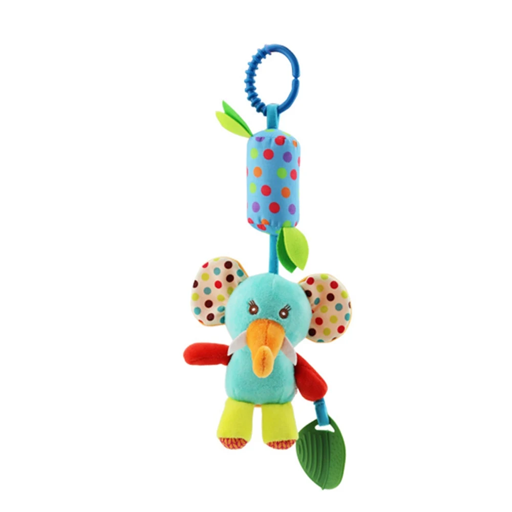 Bearoom игрушки для детей погремушка Мягкий прорезыватель коляски для кукол Мобильная детская коляска игрушка подвесная игрушка для малышей плюшевые колокольчики