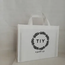 200 шт/партия 30Hx38x10cm заказной нетканый сумки для покупок с вашим логотипом Напечатанные Персонализированные многоразовые подарочные пакеты для свадьбы