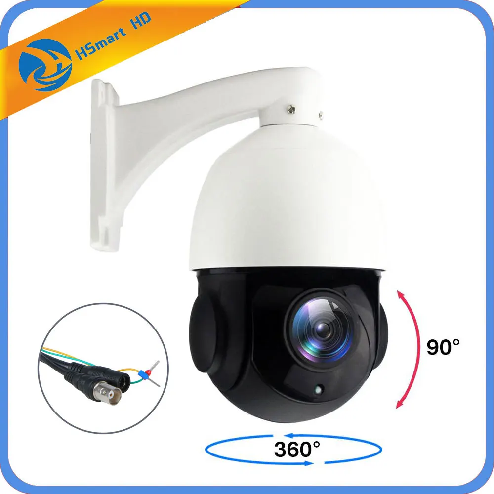 

4.5'' 30X ZOOM 4in1 AHD/TVI/CVI/CVBS 1080P 2.0MP PTZ Speed Dome IR Camera Night