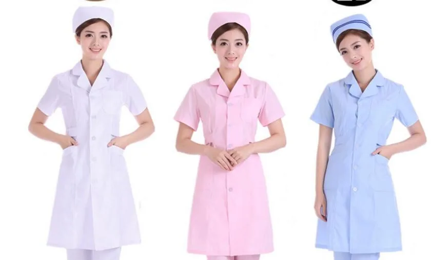 Медсестра одежда врач одежда для работы Спецодежда медицинская униформа медсестры равномерное аптеки косметолог с коротким рукавом