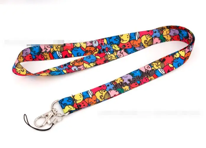 New 10 pcs  cartoon Mr Mrs Smiley face  Key Chains Mobile Cell Phone Lanyard Neck Straps Favors