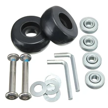 2 комплекта багажных чемоданов Сменные колесики с осями Deluxe Repair Tool OD 40 мм