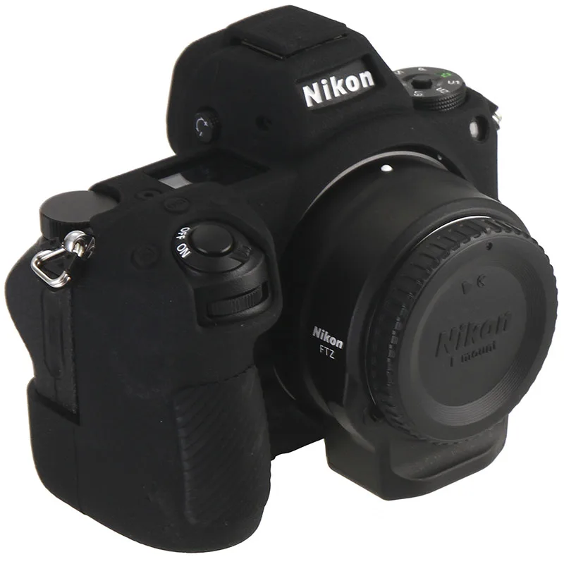 Silicona suave goma piel cubierta de cuerpo de cámara caso bolsa para Nikon D3500 Cámara Nueva