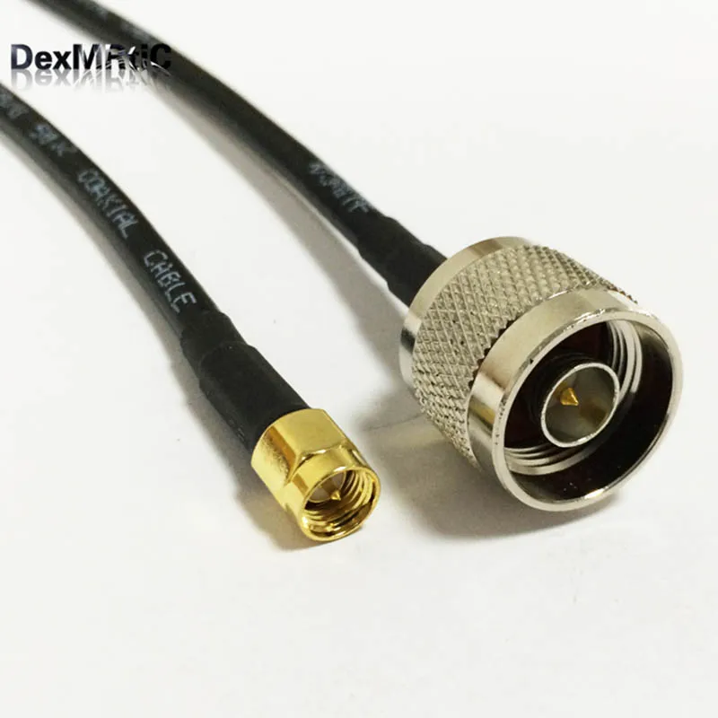 Новый Удлинительный кабель с антенной RF Wi Fi разъемом SMA папа на типа N оптовая