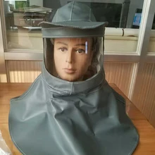 HH1083 кислотная и щелочная маска для лица, шлем, живопись, пескоструйная обработка, профессиональная дышащая шаль, защитная шапка