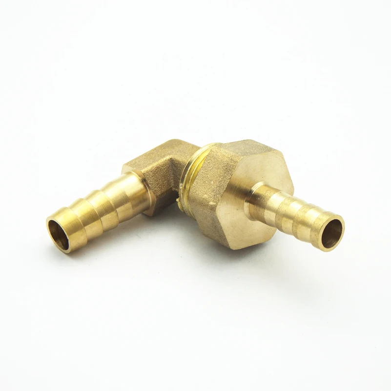 Reducing Hose Barb Elbow Brass Pipe Fitting Reducer Coupler Connector