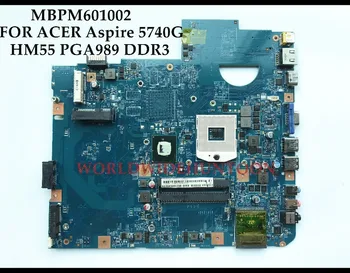 

High quality MBPM601002 for ACER Aspire 5740 5740G laptop motherboard HM55 PGA989 DDR3 100% Fully tested