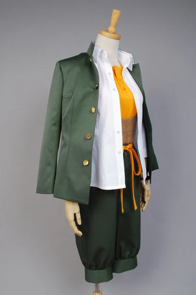 Аниме Yasuhiro Hagakure Косплей Костюм Danganronpa Trigger Happy Havoc полный комплект зеленая