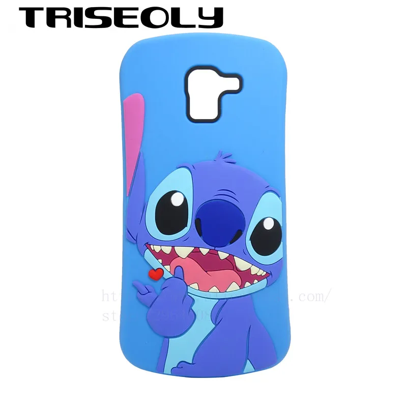 

TRISEOLY For Case Samsung Galaxy J6 2018 3D Cartoon Stitch Silicon Cover For Protect Funda Samsung J6 Plus 2018 J600f J610f Capa