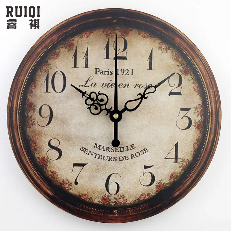 fashion home decoration wall clocks modern design silent meeting room