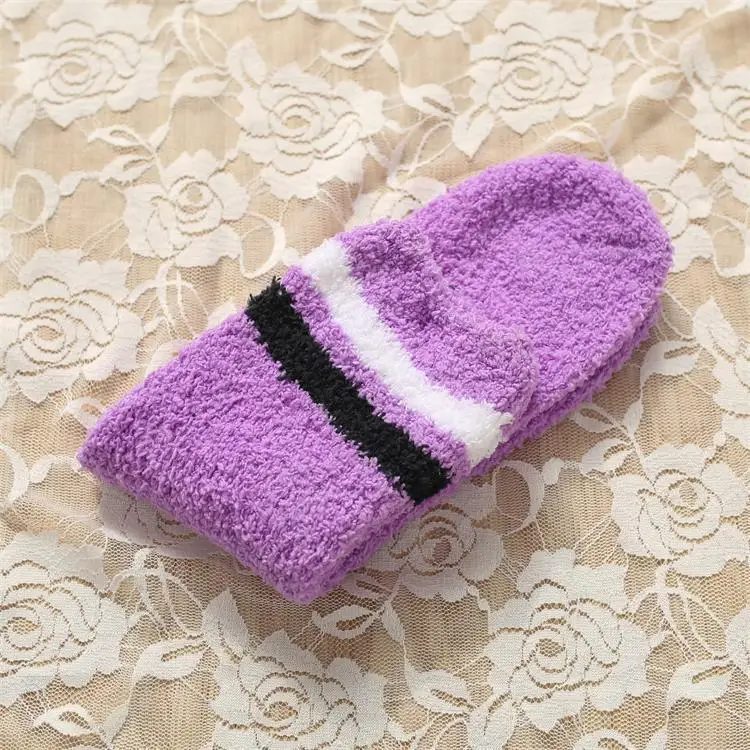 Joyo Рой забавные Для женщин различных Цвета женская обувь милые носки для девочек, для школьников женщин в Корейском стиле, модная женские носки - Цвет: purple