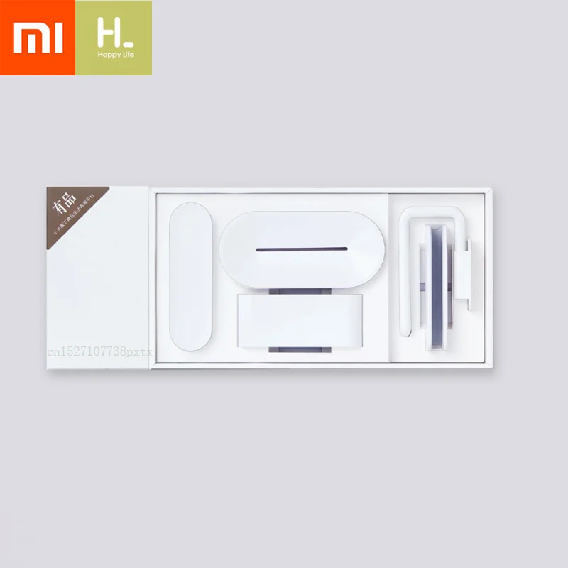 Xiaomi mijia HL Ванная комната 5 в 1 наборы для мыла крюк Коробка для хранения и держатель телефона для ванной комнаты душевая комната инструмент