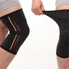 100 пара/лот 3D напорный наколенник спортивный фиксатор колена Корзина мяч Теннис Футбол Велоспорт наколенник