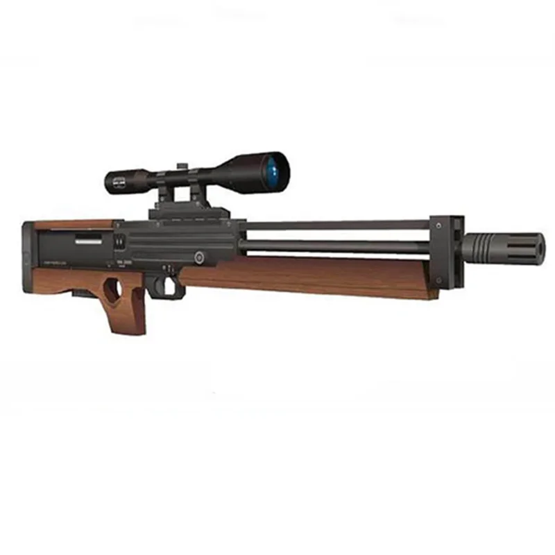 

DIY Paper Craft Scale 1: 1 Gun WA2000 Wasser DIY Handmade Weapon Toy For Cosplay Boy Gift