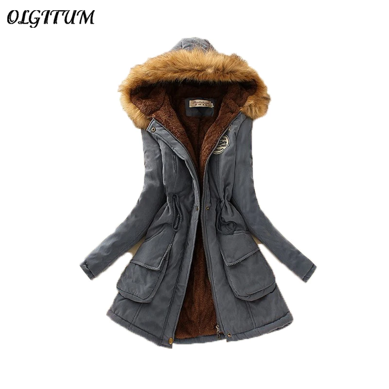 2019 New Parkas Female Women Winter Coat Thickening Cotton Winter Jacket Womens Outwear Parkas for Women Winter