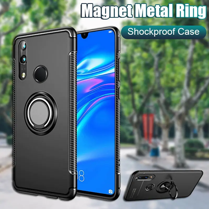 Роскошный силиконовый чехол-кольцо для huawei P20 P30 Pro mate 10 20 Lite чехол телефона Honor 8X Max