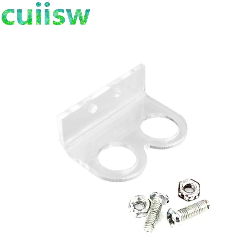 

10PCS Ultrasonic Sensor Mounting Bracket for HC-SR04 Smart Car AL