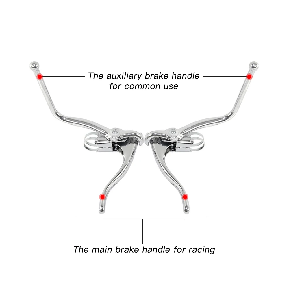Легкая алюминиевая велосипедная двойная тормозная ручка MTB дорожный велосипед велосипедные тормозные рычаги велосипедная Шестерня Аксессуары для велосипеда