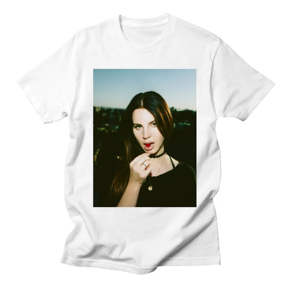 Buy Lana Del Rey T Shirt Women Plus Size Casual Female