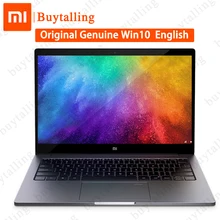 Xiaomi Mi ноутбук Air 13,3 дюймов 8-ядерный процессор Intel Core i5-8250U 2 ГБ графика 620 8 Гб 256 ГБ SSD четырехъядерный ноутбук с отпечатком пальца