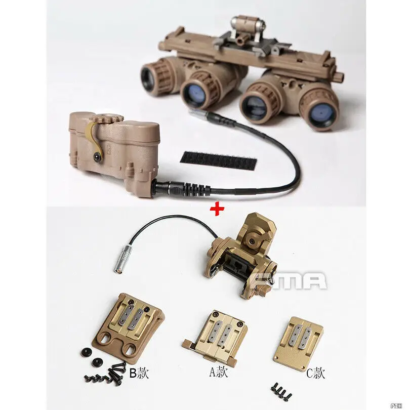 

FMA GPNVG18 ANVIS CAG Dummy Model + Functional GSGM NVG Mount With 3mounts