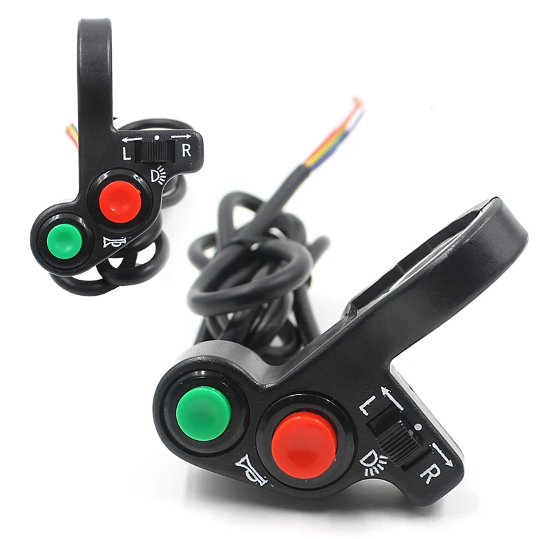 1pc Motorcycle Bicycle handlebar light/horn/turn signal light Fog lamp