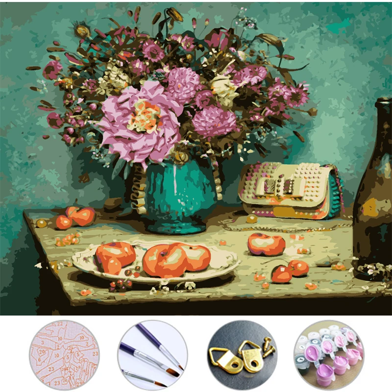 Buy Table after dinner Diy Oil Painting drawing