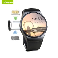 Genuine KW18 Bluetooth Smart Watch Full Screen Support SIM TF Card Smartwatch Phone Heart Rate Monitor for ios Andriod Phone