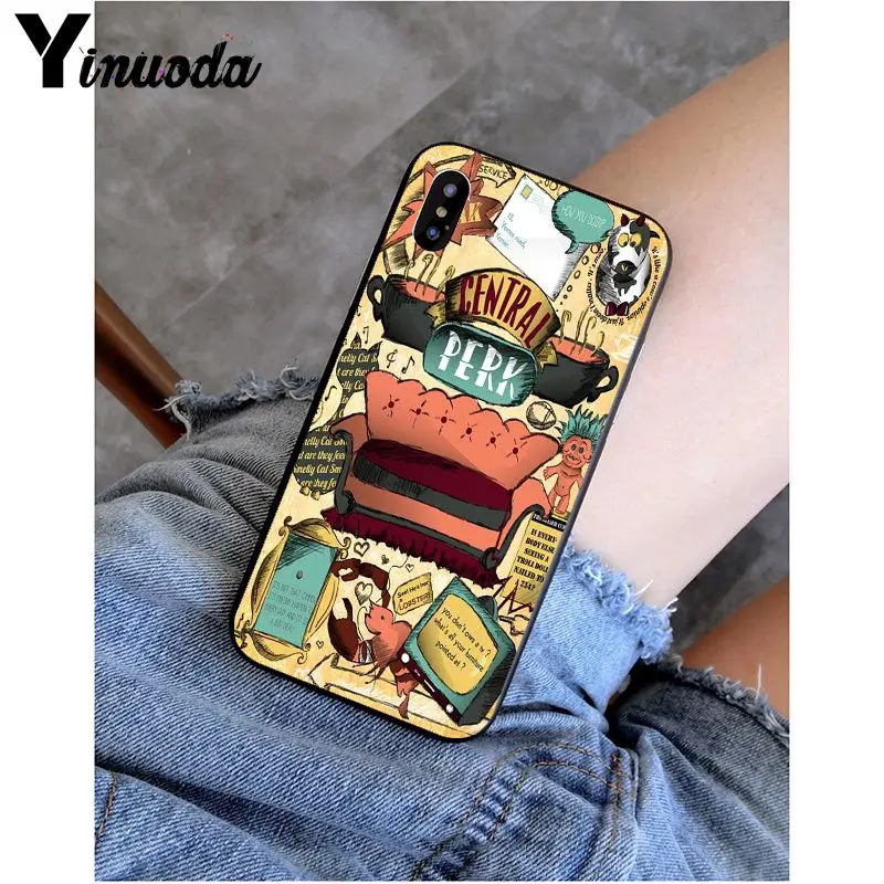 Yinuoda Центральная кофейня кофе с надписью ТВ шоу friends (друзья как ты делаешь чехол