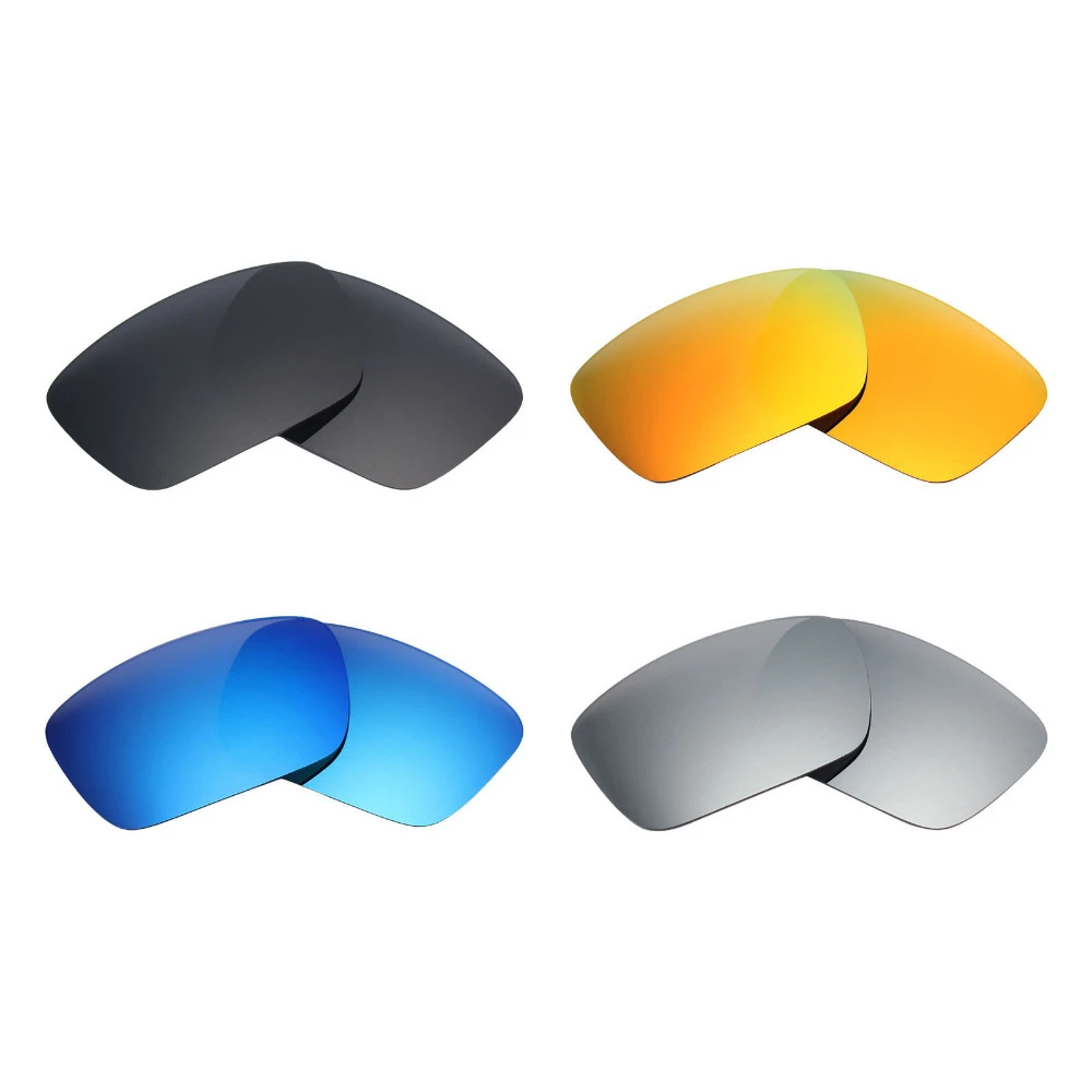 4 Pairs Snark Antiscratch Polarized Replacement Lenses For Oakley Fuel