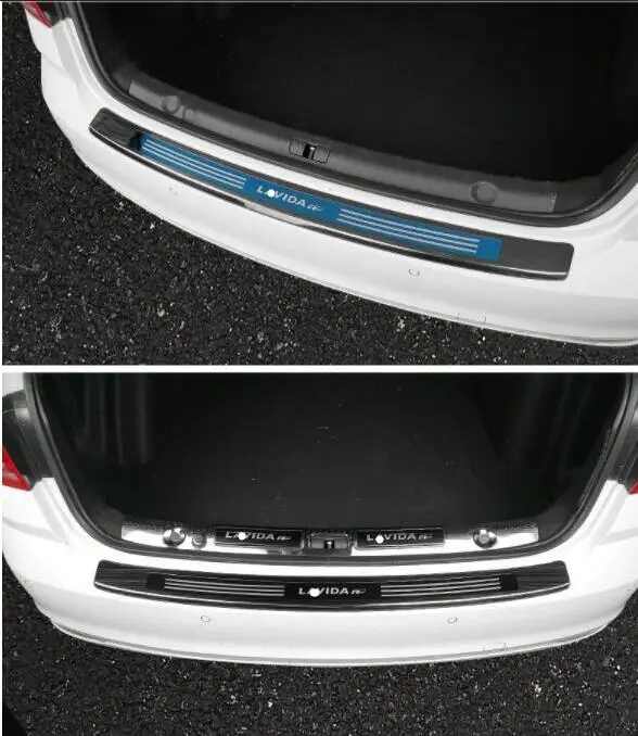 15-17 for Volkswagen old Lavida rear guard plate tail box protection plate 18 plus new Lavida modified threshold pedal.