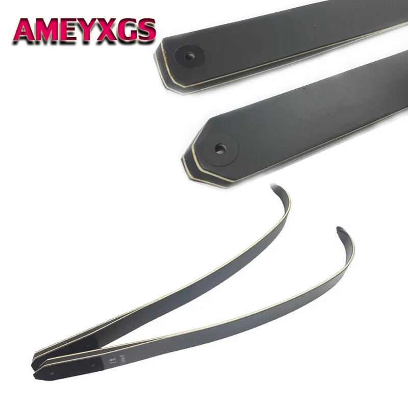 

1Pair 60" 30-60lbs Bamboo Lamanation Core Archery Recurve Bow Limbs TakeDown Bow Limb For Outdoor Hunting Shooting Accessories