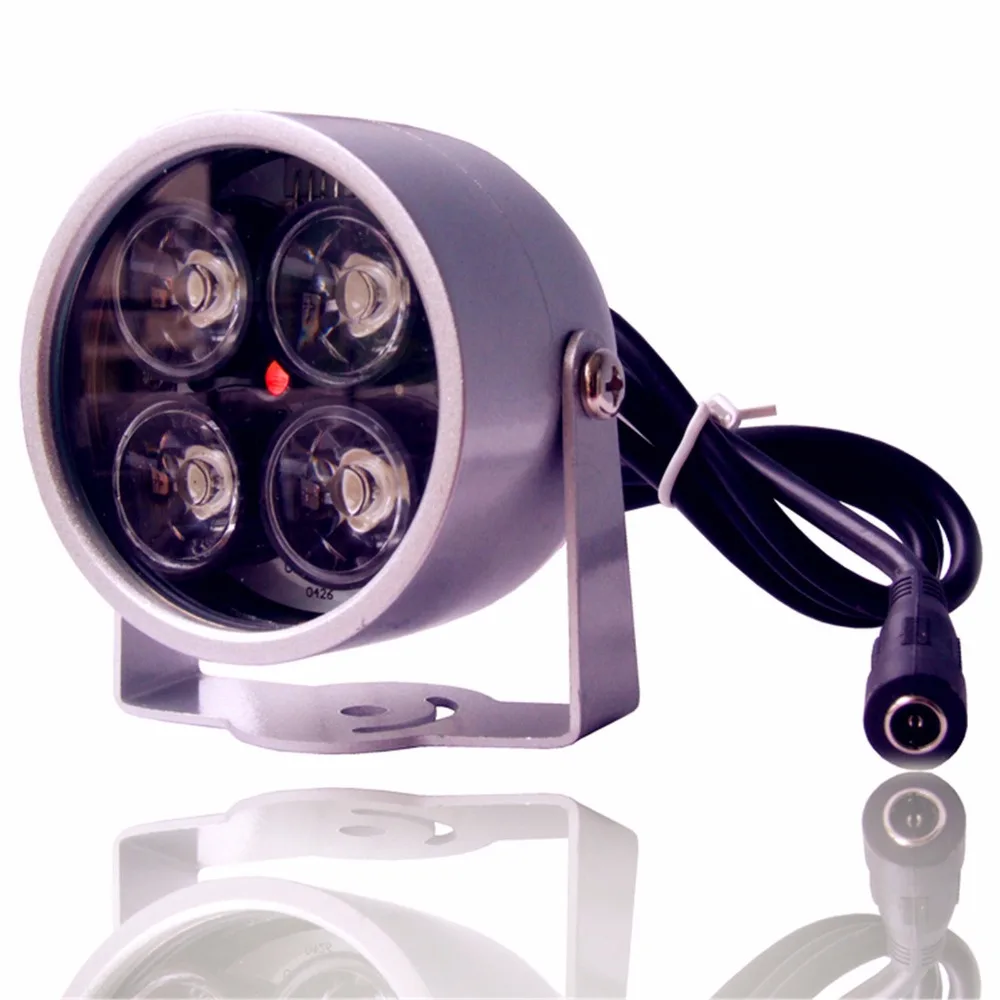New 4 array led Surveillance cameras monitor light fill light in the
