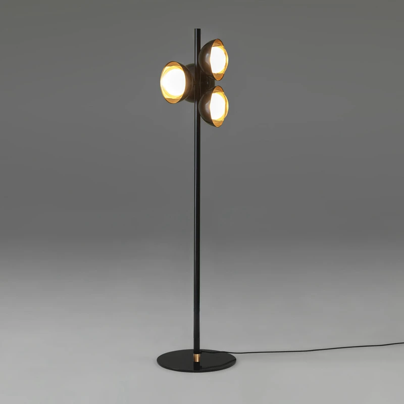 Post Modern LED Floor Lamp 4 Lamps Standing Light for Living Room Hotel Bedside AC220V 110V Input 4PCS G9 LED Bulb free shipping