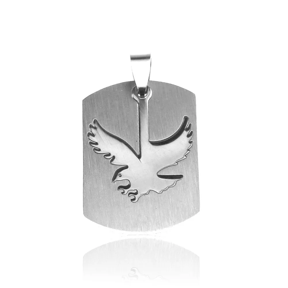 

Classic Stainless steel Charm Eagle Pendant high quality cutting pendant men women fashion DIY Jewelry Making Accessories