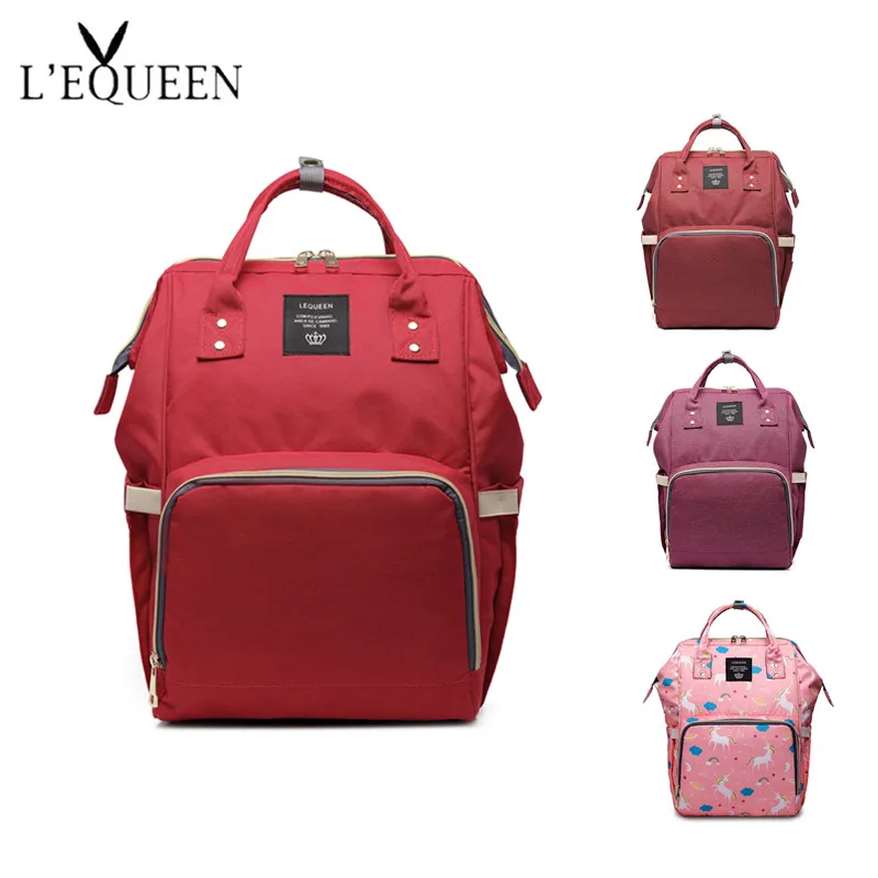 www.bagssaleusa.com : Buy LEQUEEN Diaper Bag Baby Care Large Capacity Mom Backpack Mummy Maternity ...