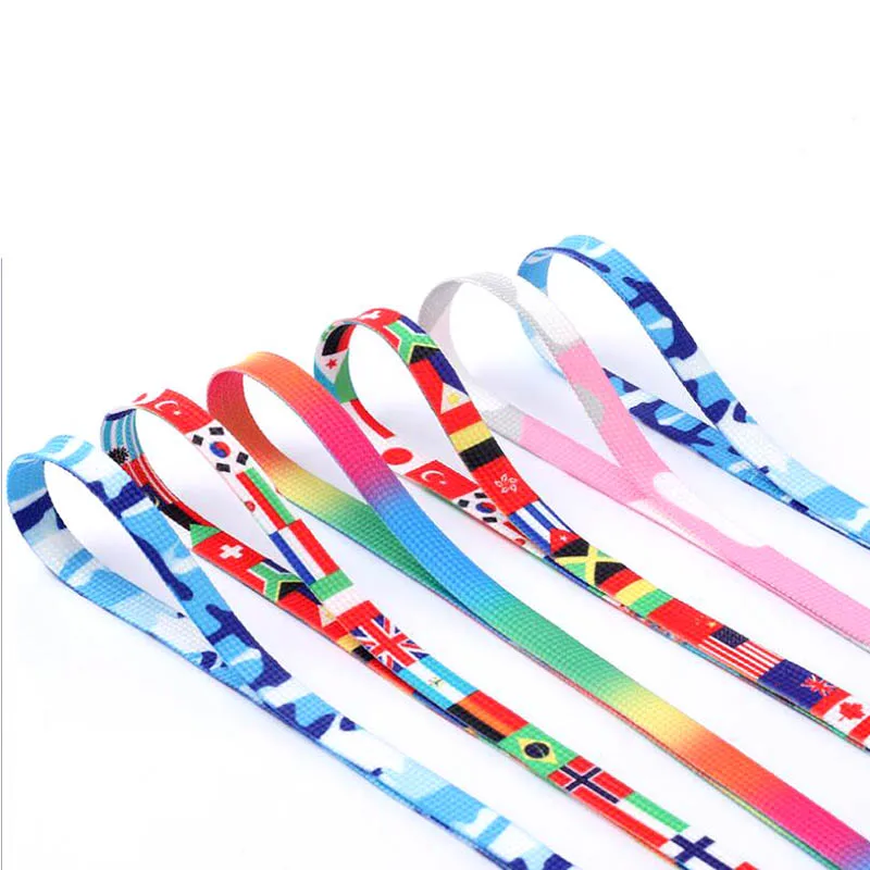 12Pair Rainbow Multi-Color Flat Sole Athletic Shoes Shoelaces Lace Strap Unisex Rainbow Sneaker Shoeslaces String Colorful Laces