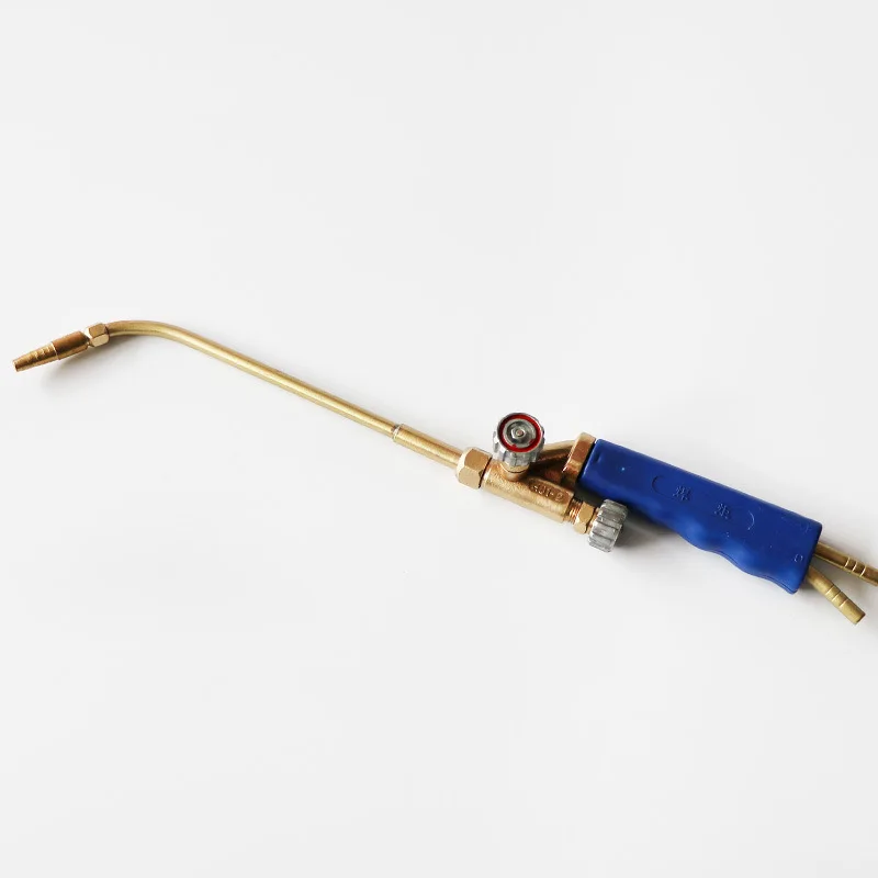 

Mini DIY Grade Gas Welding Torch Oxygen Butane Methane for Air Conditioner Refrigerator Welding Copper Pipe Brazing Soldering