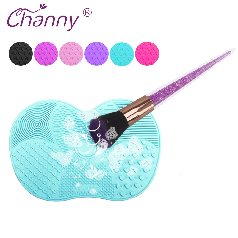 

Cleaner Silicone Mat Washing Tools Makeup Brush Washing Tools for Cosmetic Make up Brush Set Brushes Scrubber Board Cleaning Pad